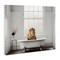 Stupell Industries Minimalist Lion Bathtime Canvas, design by Sasha